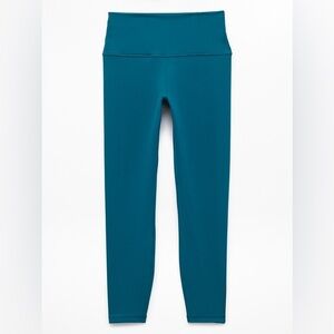 Athleta Transcend 7/8 teal Leggings